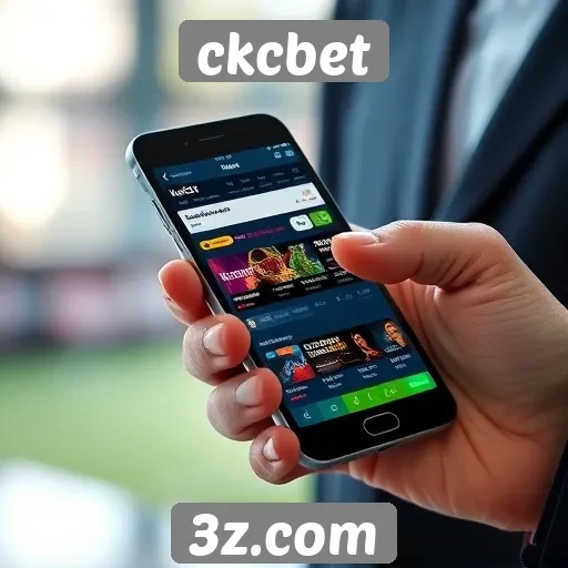 Experiência do usuário no ckcbet em dispositivos móveis